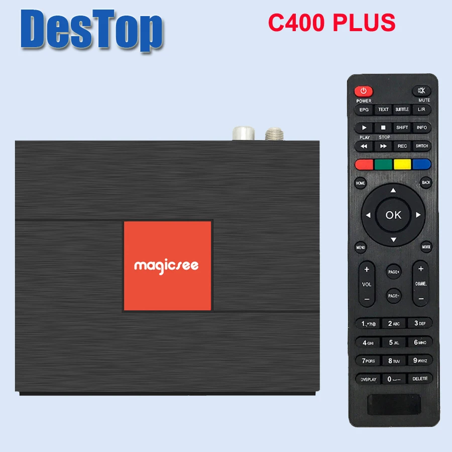 ТВ приставка Magicsee C400 Plus Восьмиядерный Amlogic S912 3 + 32 ГБ|dvb-c android|amlogic s912 tv boxtv box kiii |