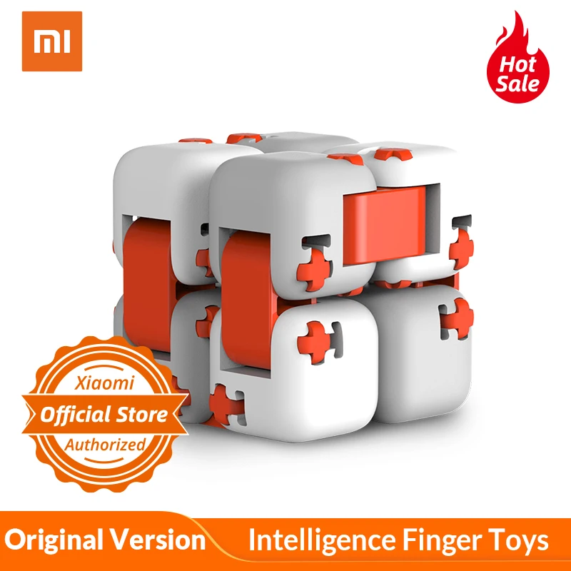 

100% Xiaomi Mitu Finger Bricks Mi Building Block Spinner Intelligence Finger Toys Portable Toys Gift for Kids Smarter Children