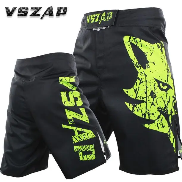 Vszap гигантский шорты MMA Обучение Боевая фитнес тайский бокс Единоборства