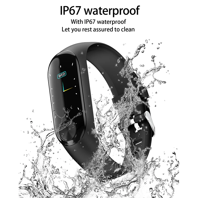 Спортивные Смарт часы с Bluetooth мужские и женские цифровые водонепроницаемые