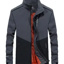 Новое поступление, военные тонкие флисовые хлопковые куртки, куртка с воротником-стойкой 4XL, повседневные Модные брюки в стиле милитари, куртки, пальто, деловые