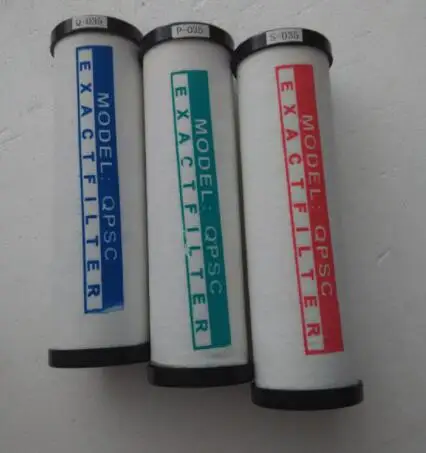 Pаспродажа Шт. 1 шт. Q P S C 015 024 035 De Dusting вода масло Odorize гофрированная Пневматика Coalescing элемент точный фильтр Core воздушный компрессор