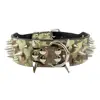 2 Inch Wide Spiked Dog Collar Studded Leather Dog Collars For Medium Large Pet Mastiff Pitbull S-XL ► Photo 2/6