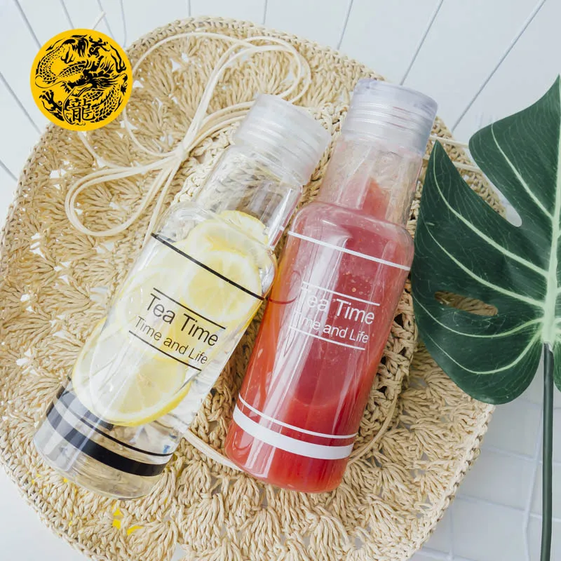 

Plastic Bottles Health Water Bottles plastic 2 Colors Transparent PC material 400ml Sports Cycling Camping Readily Space
