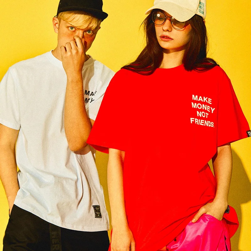 

HISTREX Make Money Not Friends High Quality Brand Clothing Men T Shirt Tee Summer T-shirt O Neck Tops Tees Hip Hop Mens D2HZN#