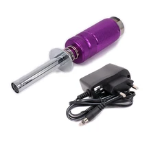HSP 80102-t заголовок Glow запалом для Радиоуправляемая модель автомобиля Nitro Двигатели для автомобиля W/съемный аккумуляторная 1800 мАч SC батарея и ac Зарядное устройство