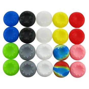 

2 Pairs/4 PCS Silicone Analog Grips Thumb stick handle caps Cover For PS4 PS3 PS2 Xbox One/360 Controller