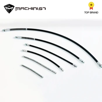 

Manual grease gun hose Rubber Grease Hose High Pressure Long Extension Whip With Grease Beaks Grease gun Hose with spring