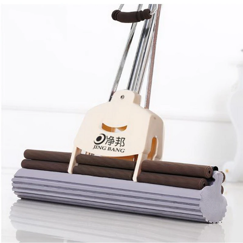 140213/No hand wash lazy mop/Buffer sponge handleSqueeze household glue