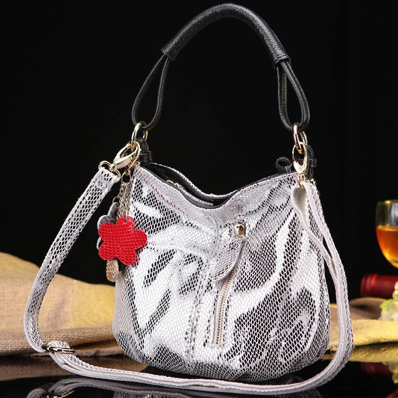 Buy PROMOTION Elegent Flower Tassel GENUINE LEATHER