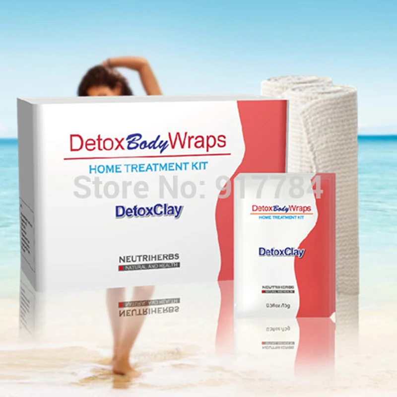 

Home Use Kit Body Slimming Treatment Mineral Clay and Cotton Body Wrap for Firming and Shaping  5box/pack Free Shipping