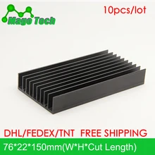 Светодиодный алюминиевый радиатор в виде пластины растут свет радиатор охлаждение Охладитель Fit транзистор IC теплопроводность светодиодный радиатор Электроника