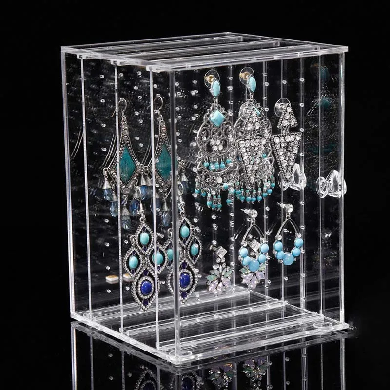 Acrylic Jewelry Display Earring Holder and Jewelry Organizer Earring