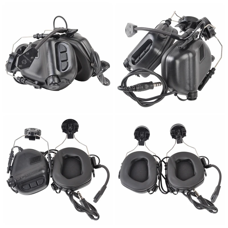 Наушники Earmor Softair тактические авиационные наушники M32H MOD3 для адаптера