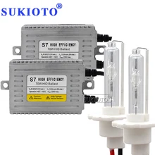 SUKIOTO 24V 70W HID ксеноновый комплект DLT S7 балласт Грузовик Лодка фургон фары D2H H7 H1 H3 H8 H11 H4 Биксенон 3000 K-8000 K ксенон