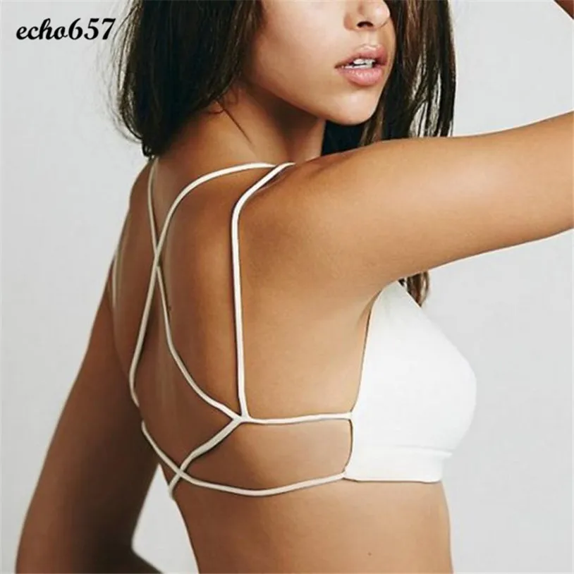 Echo657 Новый Для женщин укороченный Топы корректирующие ремень вырезать рубашка пляж бак Ноя 4