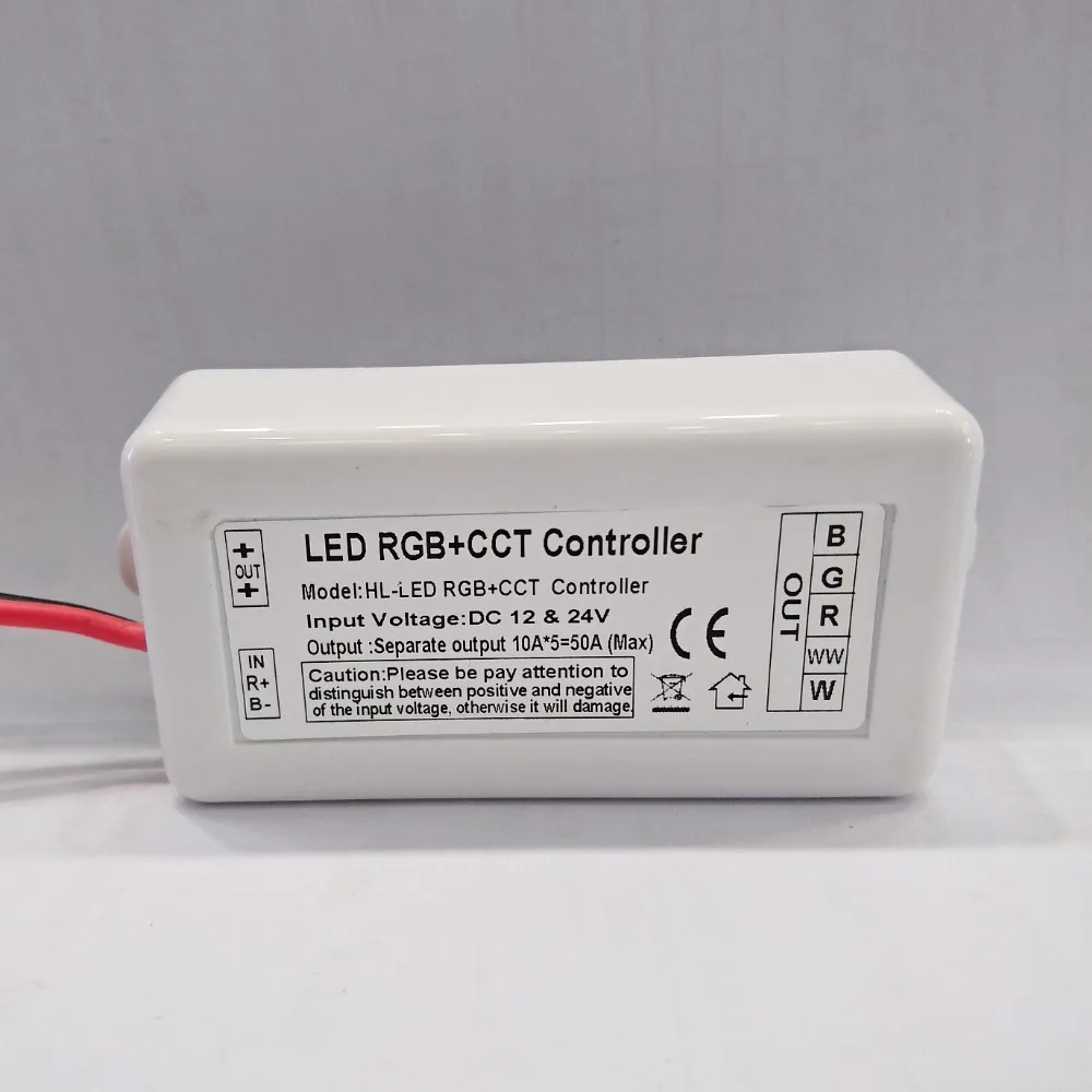 

IPROLED RGBCCT 2.4G RF LED controller for DC 12V 24V RGBW RGBWW RGBCCT led strip light Lamp control color brightness and CCT