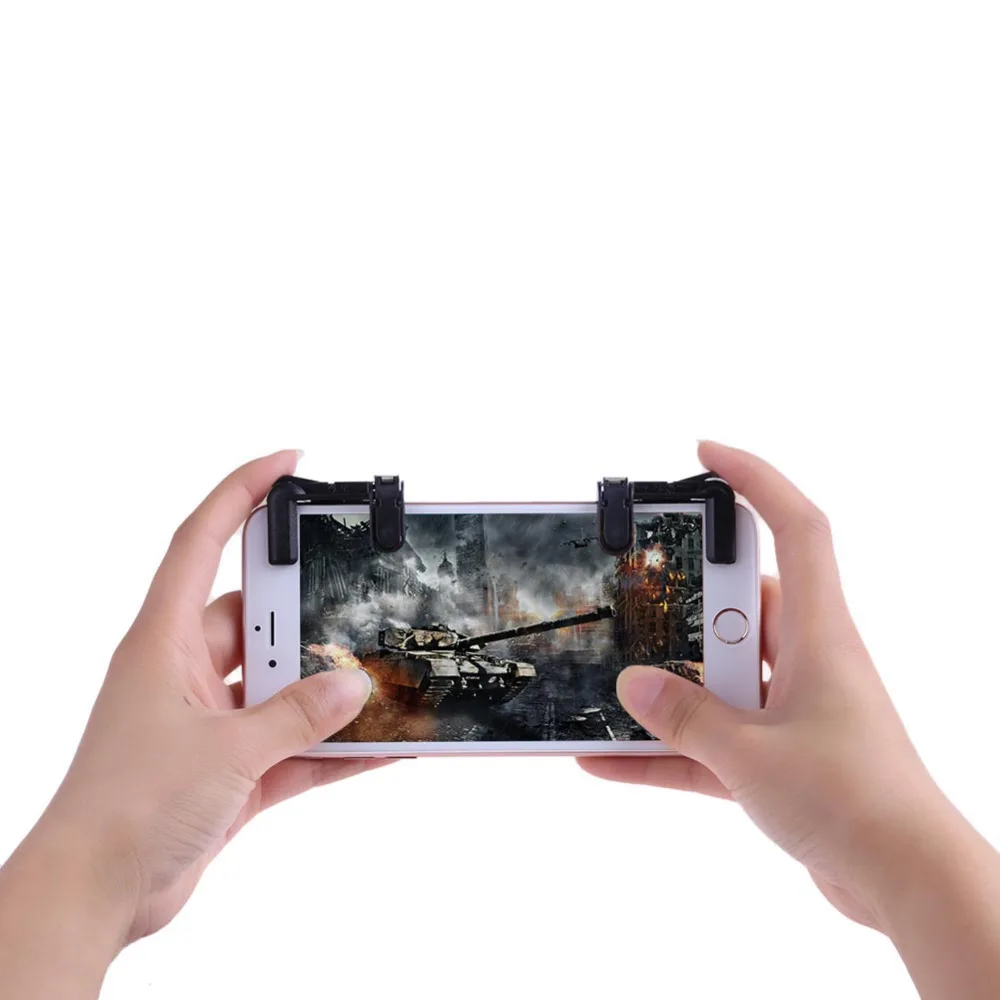 

2Pcs 4th Generation Phone Joysticks Assist Tool Shooting Games Accessories for STG FPS TPS Game Button Game Physical Joysticks