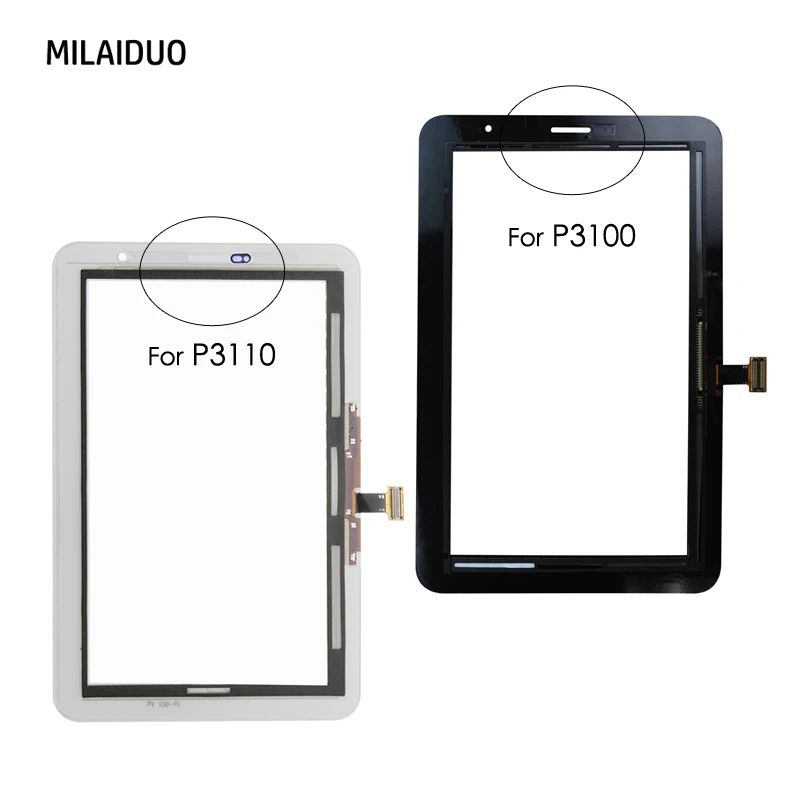 

Touch Panel For Samsung Galaxy Tab 2 P3100 P3110 Screen Digitizer Sensor Front Outer Glass Lens Tablet Replacement