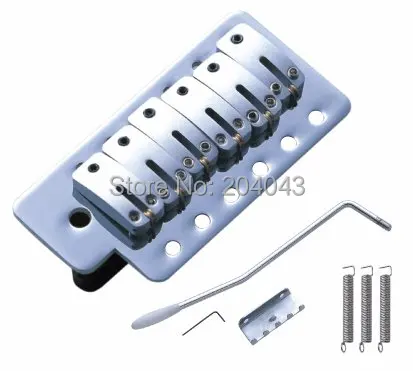 

Sell Free Shipping guitar parts chrome electric guitar tremolo 6 string roller guitar bridge with whammy bar