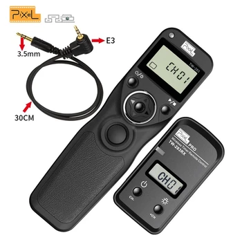 

Pixel TW-283 E3 TW-283 Wireless Timer Remote Shutter Release Timing Control For Canon PowerShot G10 G15 G12 EOS 1100D 1000D 70D