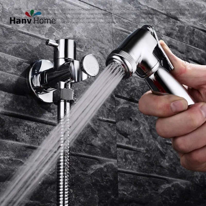 Toliet Hand held Bidet Shower Set Portable Bidet Sprayer Shattaf