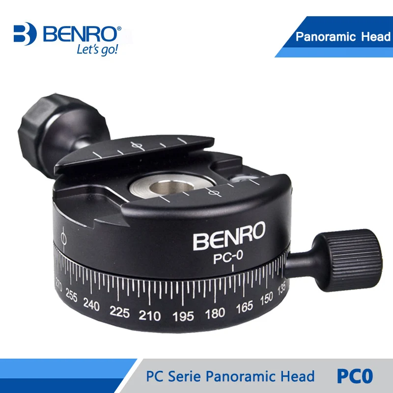 

Benro PC0 Head Professional Panoramas Heads For Camera Magnesium Alloy Panhead Panoramas Clamp Max Loading 5kg DHL Free Shipping