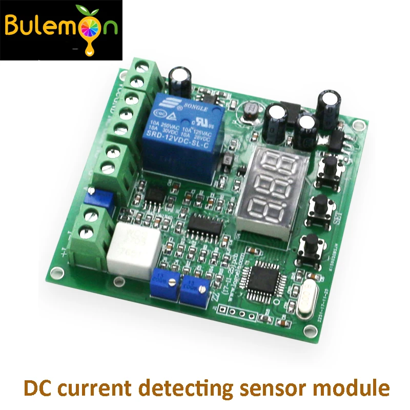

DC Current Detection Sensor Module Overcurrent Protection Linear Output Delay DC 0-5A