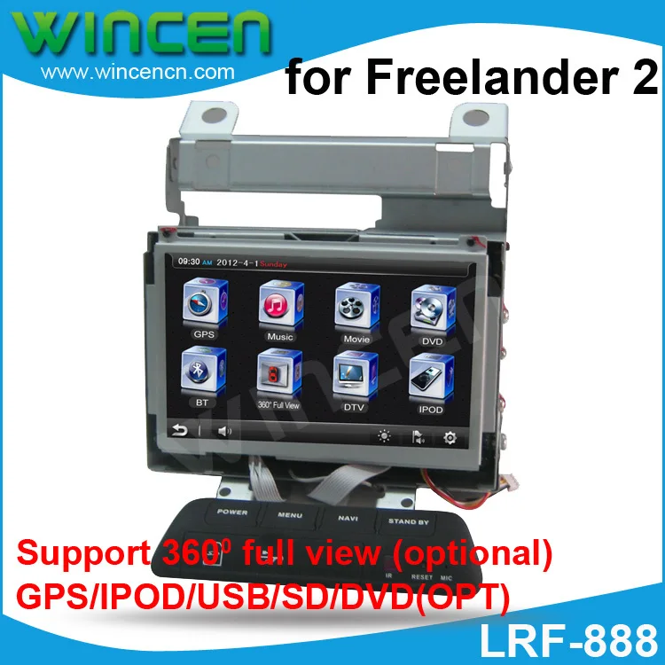 " автомобильный DVD gps плеер для Land Rover freelander 2 с gps IPOD BT USB SD DVD(ОПТ) 360 полный обзор(ОПТ) и Карта