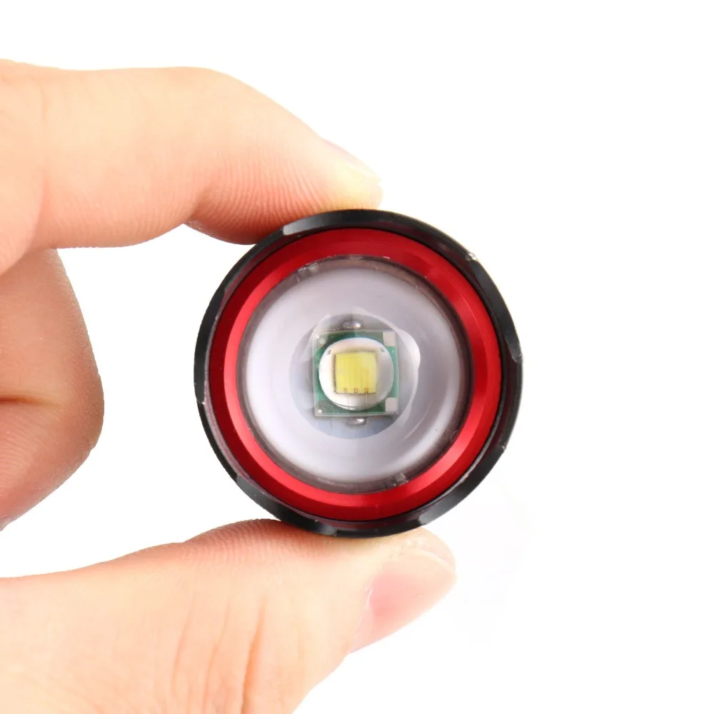 USB зарядное устройство внутри батареи T6 мощный 3800LM светодиодный светильник-вспышка портативный светильник перезаряжаемый тактический светодиодный светильник