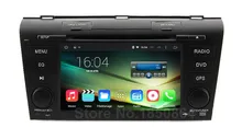 Quad Core 1024*600 Android 5.1.1 Car DVD Player GPS for Mazda 3 2004 2005 2006 2007 2008 2009 with Mirror link BT Wifi Radio