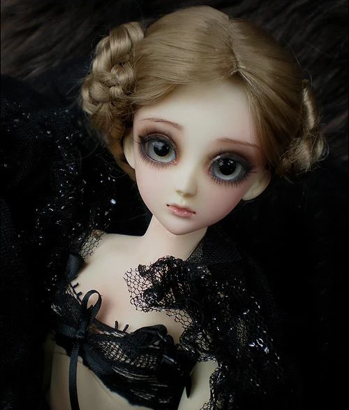D01-P121 детская игрушка ручной работы 1/3 1/4 аксессуары для кукол BJD/SD кукла парик Ea диск светильник для волос золотые волосы 1 шт