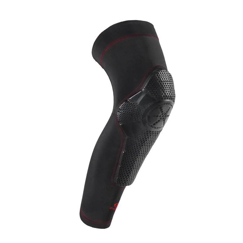 Kuangmi cycling Knee Pad Compression Sleeve Shin Guard Kneepad Black Size XL 