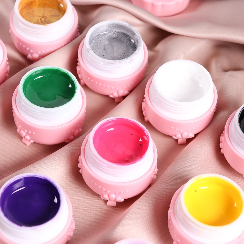 12 цветов/набор Гель-лак для ногтей УФ/светодиодный замачиваемый 8 мл полимерный Гель-лак для ногтей Beaty Manicure CH892-1