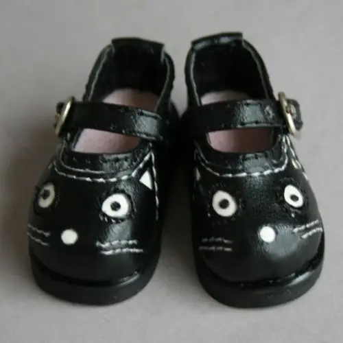 

[wamami] 08# Black 1/6 SD DOD BJD Dollfie Leather Cat Shoes