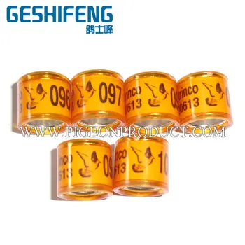

free shipping aluminium core pigeon rings for bird and pigeon