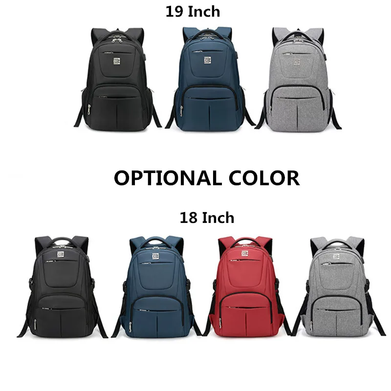 Jacodel 19 Tas Lenovo 18 Inch Asus Computer Rugzak Acer Toevallige Hp Laptop Voor 17 Dell Grote Aktetas Aj45RL3q