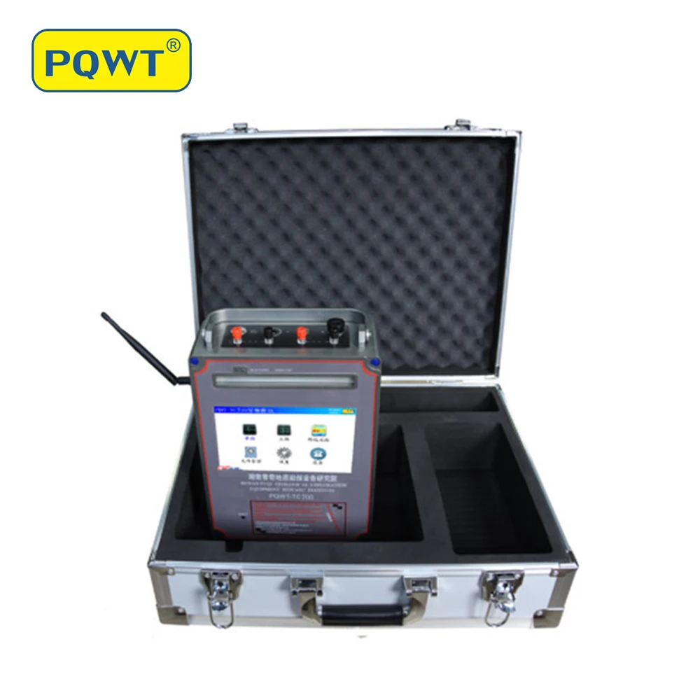 PQWT TC700 детектор подземных вод 150/300/500/600 метра глубоких вод|Промышленные