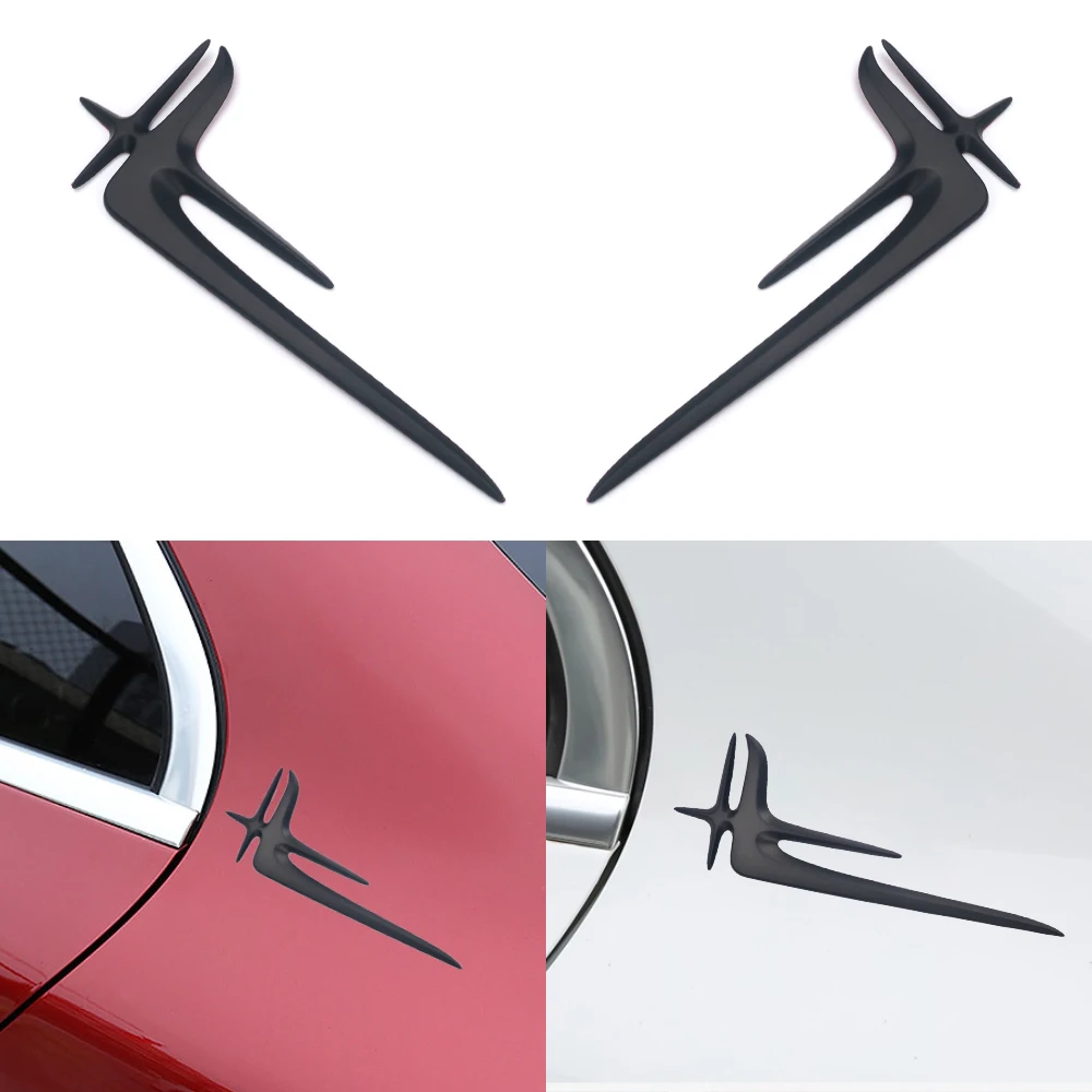 2 шт. Fender сторона Стикеры 3D Mettal для Mercedes AMG W212 W124 W211 W210 W202 W163 C200L C260L C300L E300L эмблема