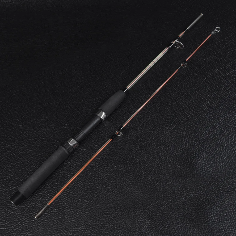 Vara de Pesca Transparente Sólido m Isca Aço Inoxidável Guia Anel Engrenagem 1.5 1.65 Frete Grátis Leo Frp 1.1 21 Leo transparente sólido frp vara de pesca
