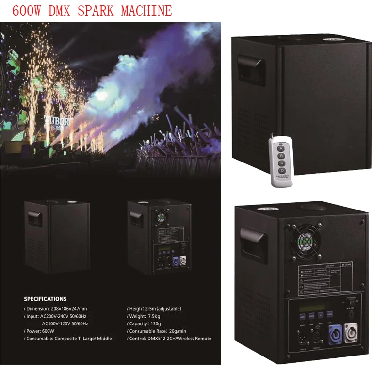 600W SPARK MACHINE5