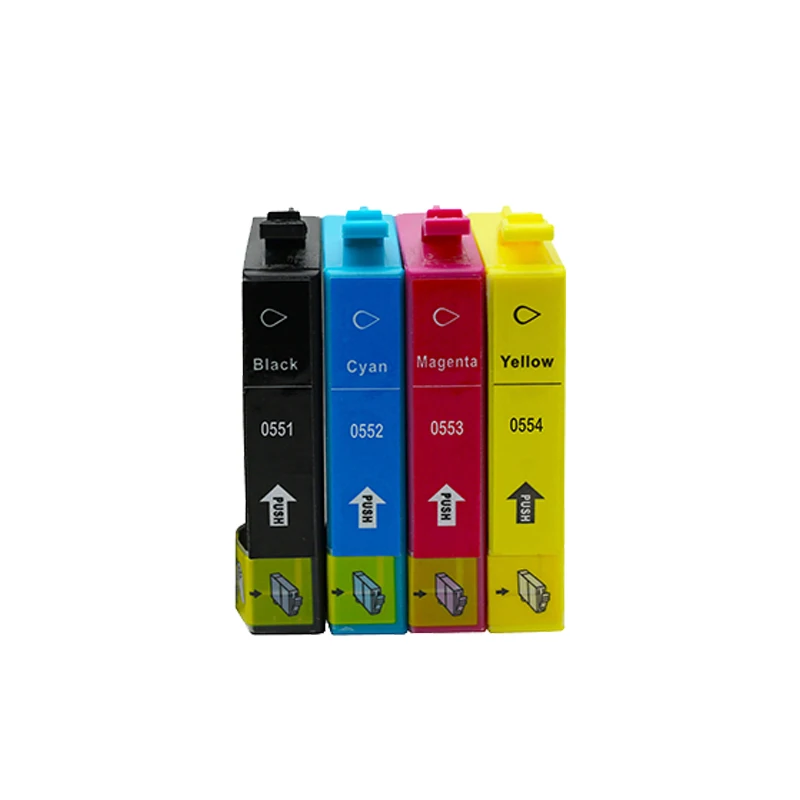 Картриджи Luocai для Epson T0551 4 шт. с чипом 0551 | Компьютеры и офис