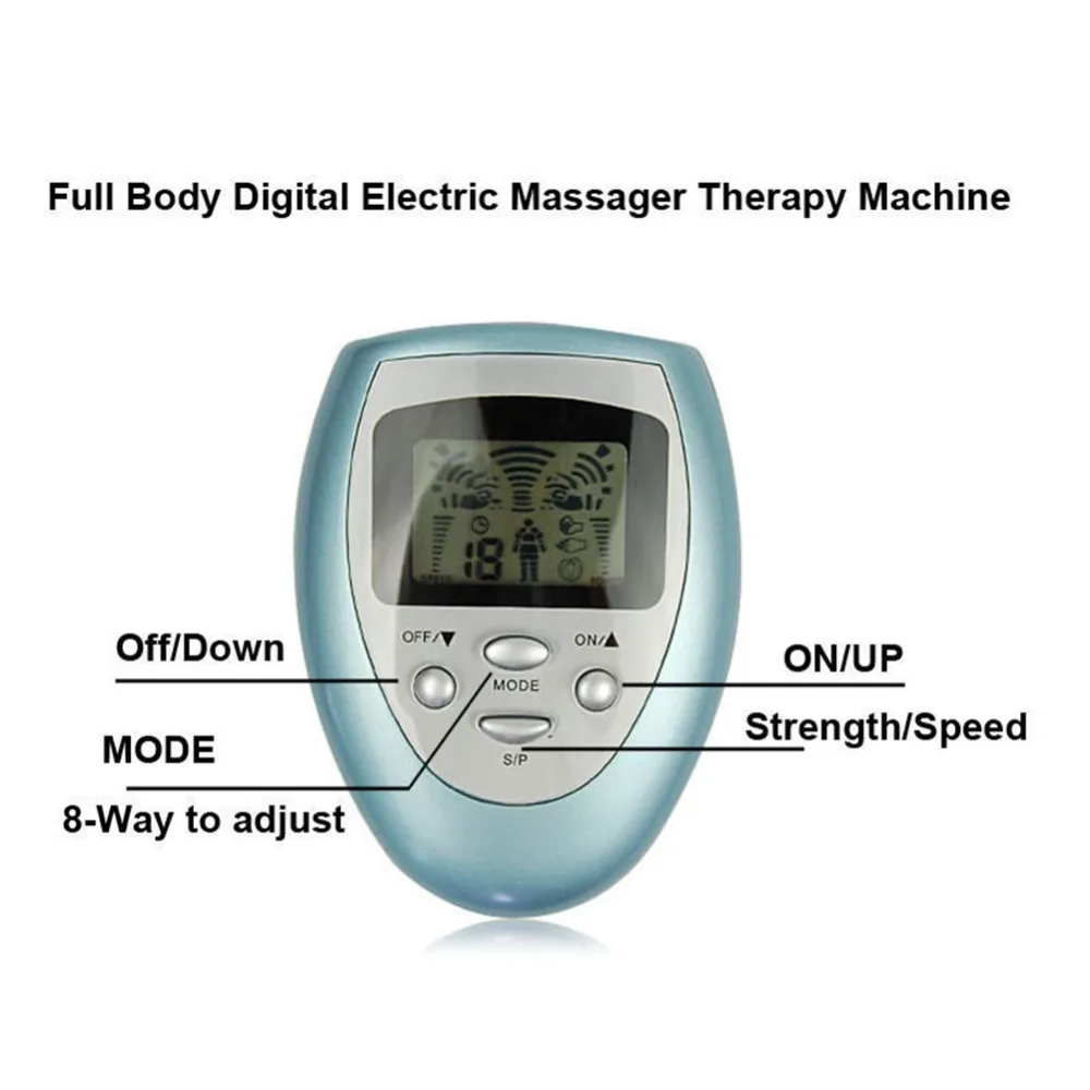 Tens Machine Digital Therapy Full Body Massager Pain Relief Acupuncture Back Slimming Massager #250121 Tens Machine Digital Therapy Full Body Massager Pain Relief Acupuncture Back Slimming Massager #250121