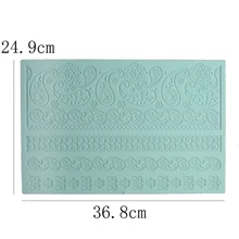 Spiral Pattern Silicone Lace Mat