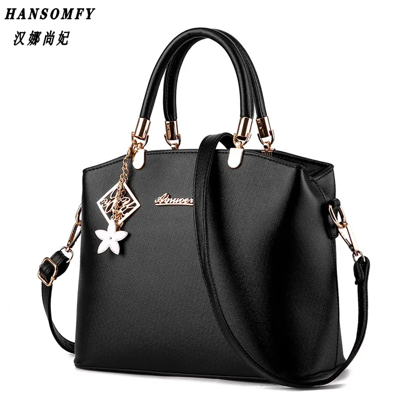 

100% Genuine leather Women handbag 2017 New Tide handbags big bursts of temperament fashion Messenger bag shoulder bag