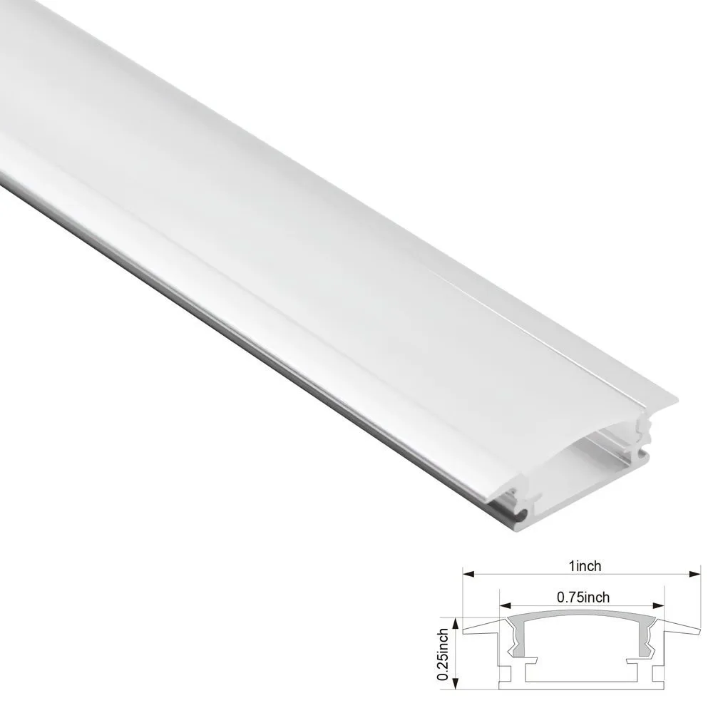 10 шт. 1 м 5630 5730 72led жёсткая планка бар лампы шкафа DC 12 В с углубленный алюминиевый профиль оболочки канала с защитной трубой из поликарбоната