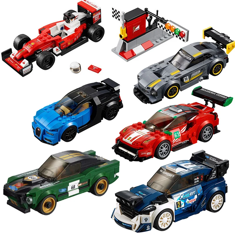 Lepin Technic Speed Champions Supercar Model Building Blocks Bricks Figures Racing Car bugattied toys Compatible With legoINGly