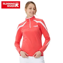 RUNNNING RIVER Бренд Толстовка Женская Из Мягкого Флиса с Тепловыми И Влаговыводящими Свойствами Половина Монии Как Средний Или Дополнительной Слой Утепления# F7263