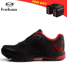 Tiebao cycling shoes sapatilha ciclismo mtb Sports Sneakers Breathable Leisure Mountain Bike Shoes Self-locking Bicycle Shoes