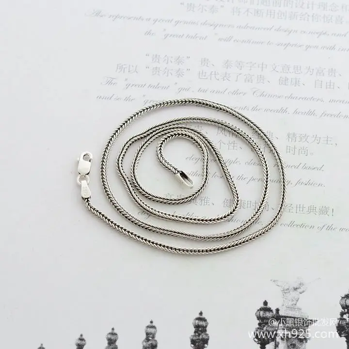 Ожерелье из стерлингового серебра 925 пробы, толщиной 1,6 мм, цепочка в виде змеи, женские деньги длиной 70 см